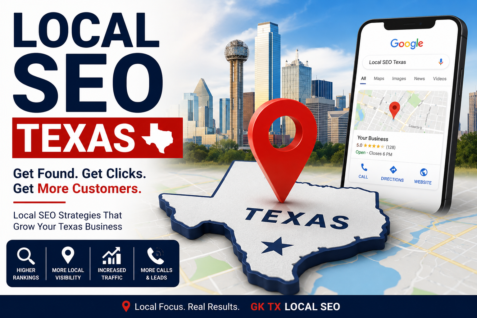 Local SEO Texas ranking strategy
